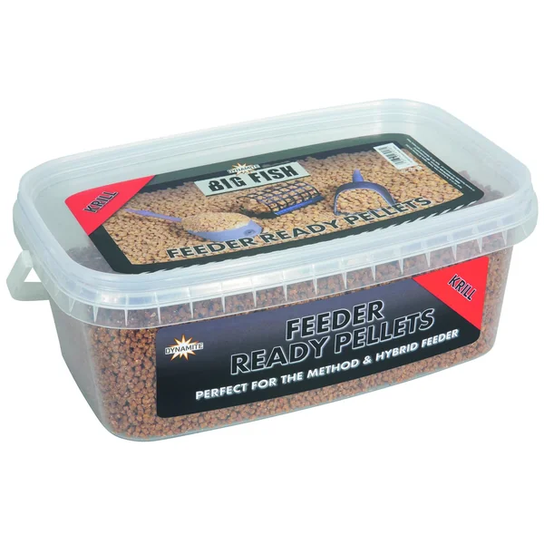 Dynamite Baits Big Fish Feeder Ready Pellets Krill 2mm 1,2 kg