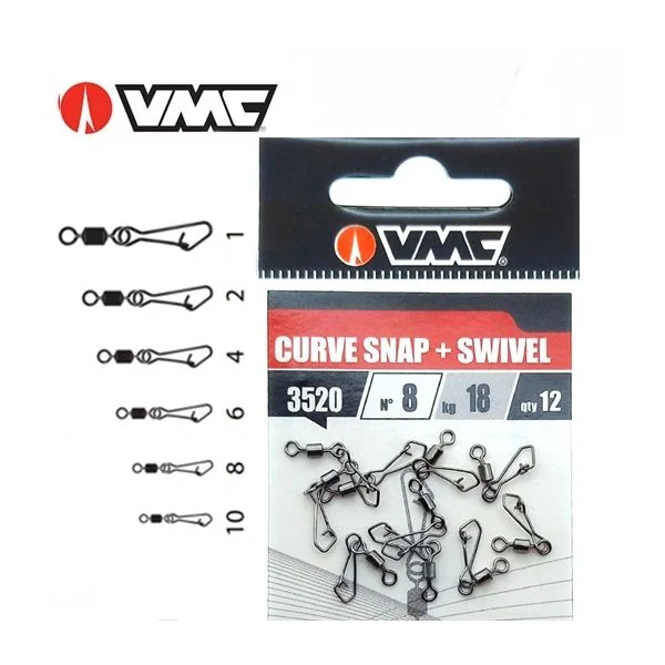 Emerillon VMC Curve Snap Con Imperdible 3520BN