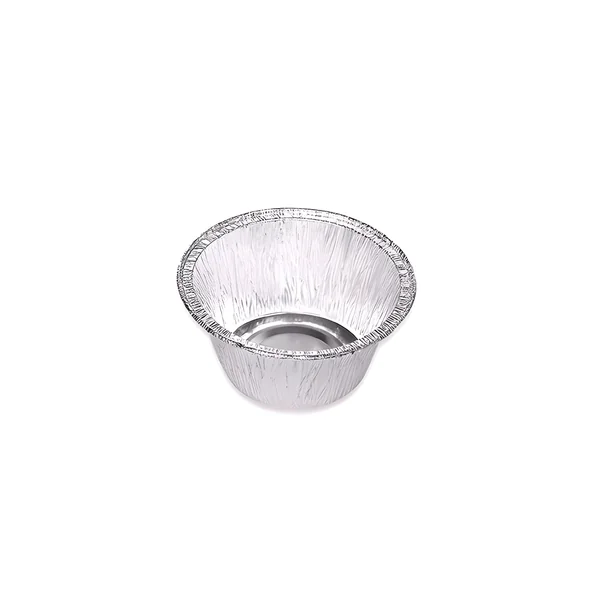 Envase de 8 x 3,8 cm desechable para flanes - 7 unidades