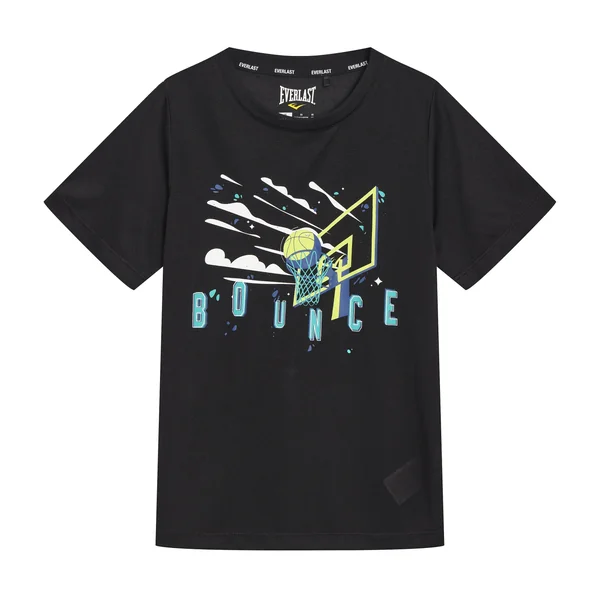 Everlast Basketball Short Sleeve Performance T-Shirts Juniors
