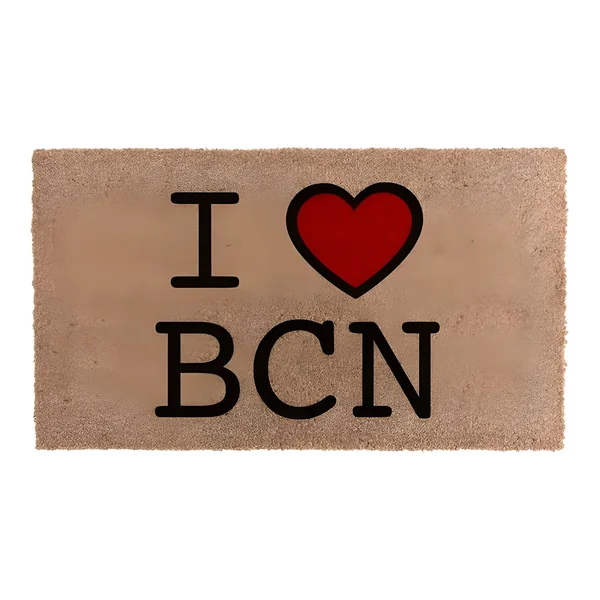 Felpudo I love Barcelona