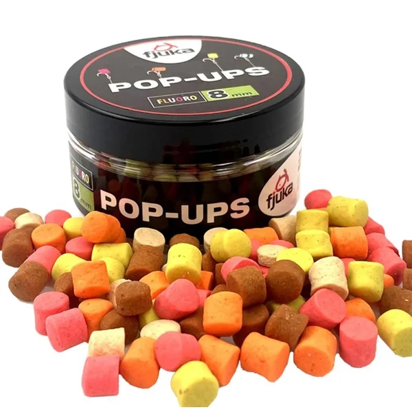 Fjuka Hookable Pop-Ups Colores Mixtos 4 mm (30 g)