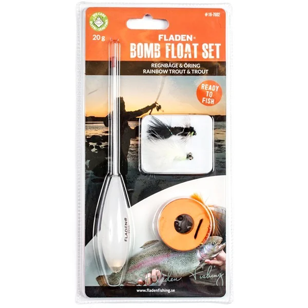 Fladen Bomb-float set Trout/Seatrout Ready-to-fish 20g