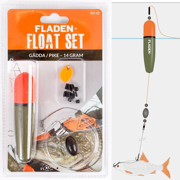 Fladen Pike Flotador-set 18 gram