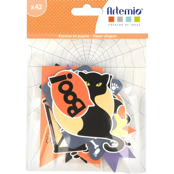 Formas papel Halloween 2 - Imagen 2