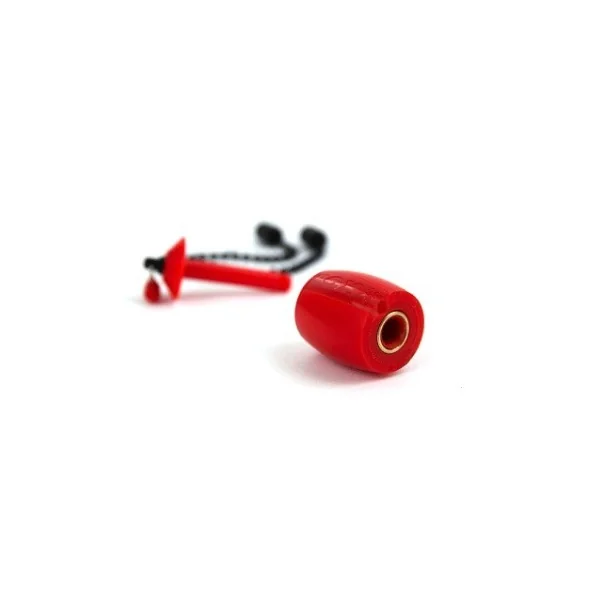 Fox black label dumpy bobbin naranja - Imagen 4