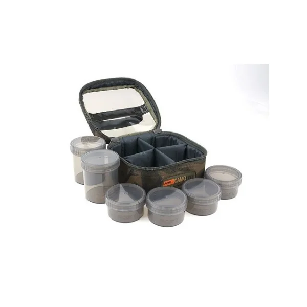 Fox camolite glug 6 pot case