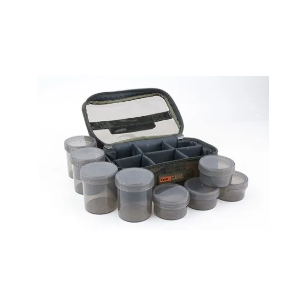 Fox camolite glug 8 pot case
