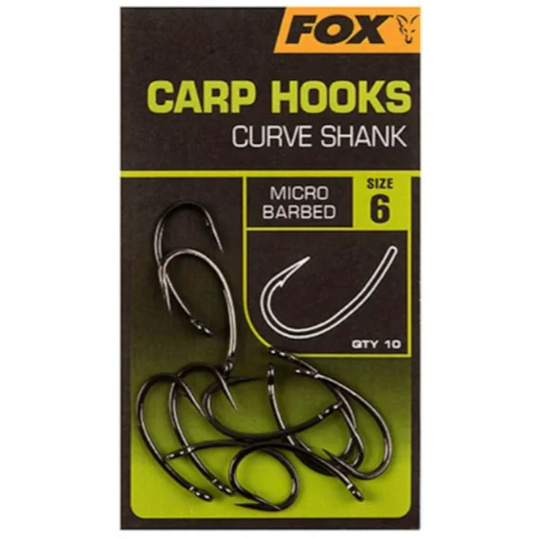 Fox Carp Hooks Curve Shank #4