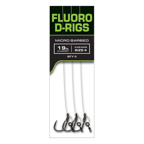 Fox Carp Ready Rigs Fluoro D-Rig (3 pzas.)