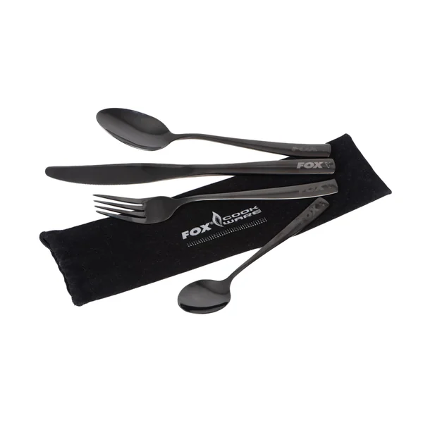 Fox Cookware Set de Cubiertos en negro inoxidable - Imagen 4