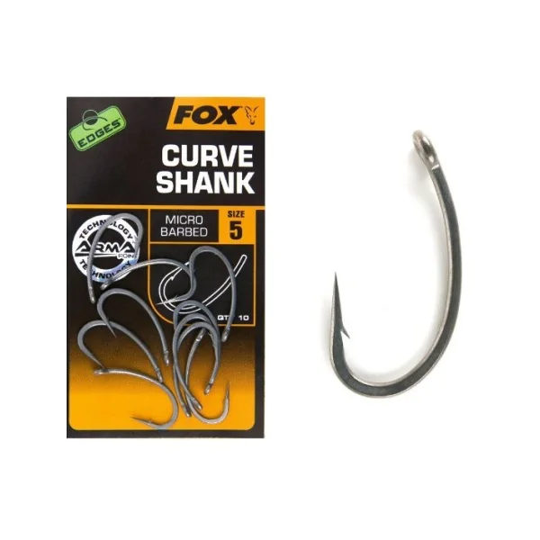 Fox edges curve shank nº4 10unds