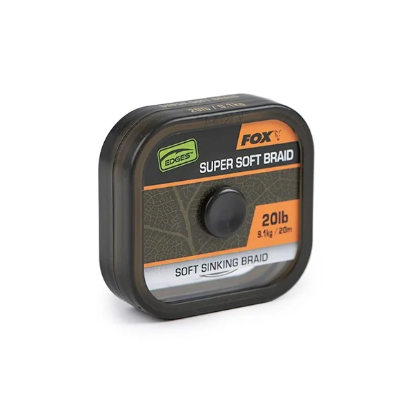 Fox Edges Naturals Soft Braid Hooklength 20lb (20m) - Imagen 2