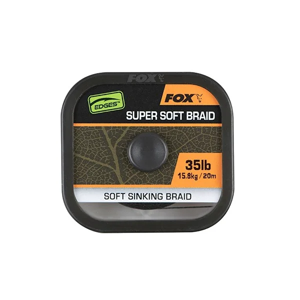 Fox Edges Naturals Soft Braid Hooklength 20lb (20m) - Imagen 6