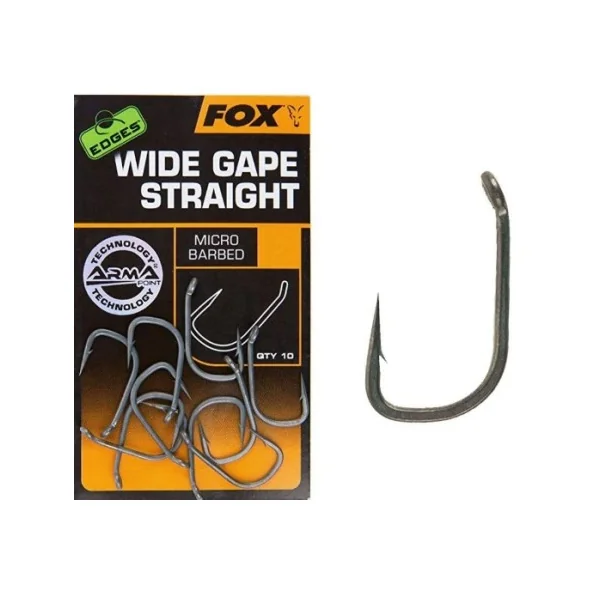 Fox edges wide gape straight nº4 10unds