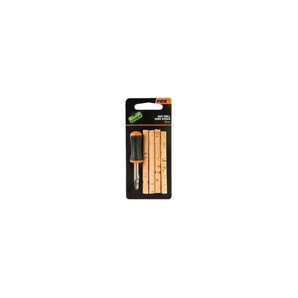 Fox kit bait drill cork stiks 6mm 4unds