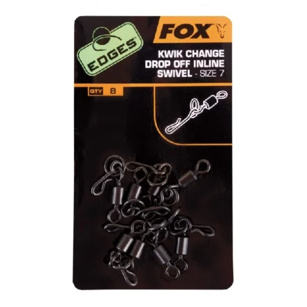 Fox kwik change drop of inline swivel nº7 8unds