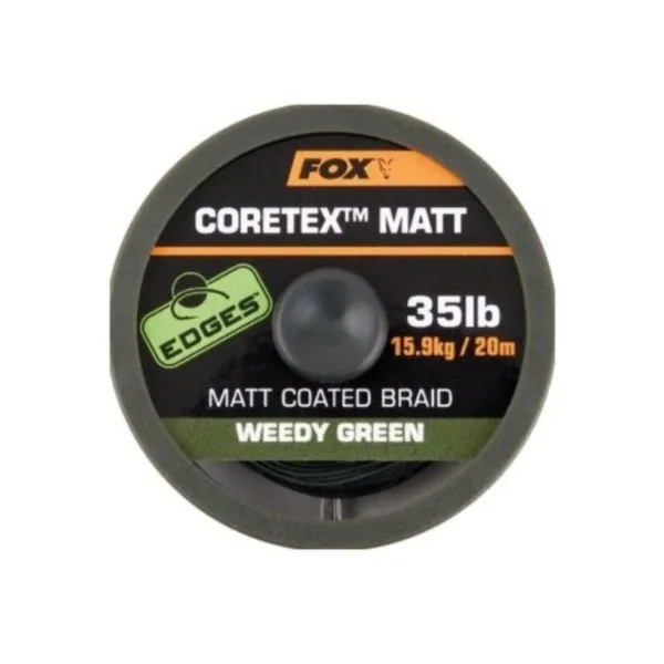 Fox matt coretex weedy green 25lb 20m