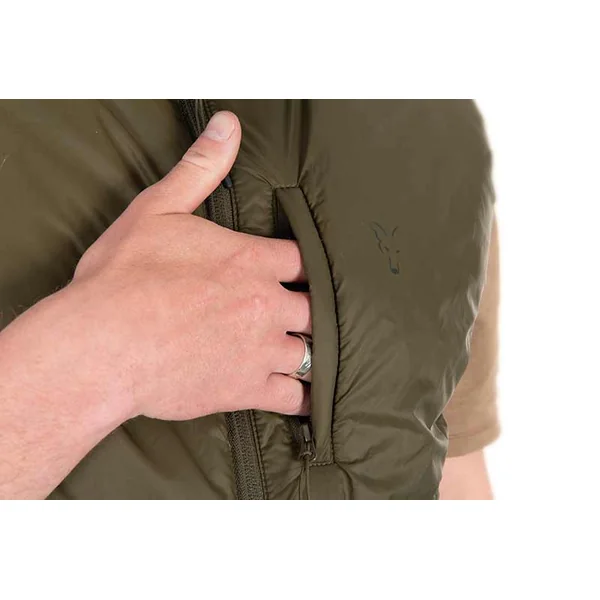 Fox Olive Quilted 100 Chaleco Acolchado L - Imagen 4