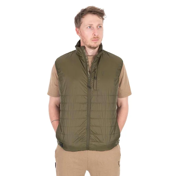 Fox Olive Quilted 100 Chaleco Acolchado L - Imagen 7