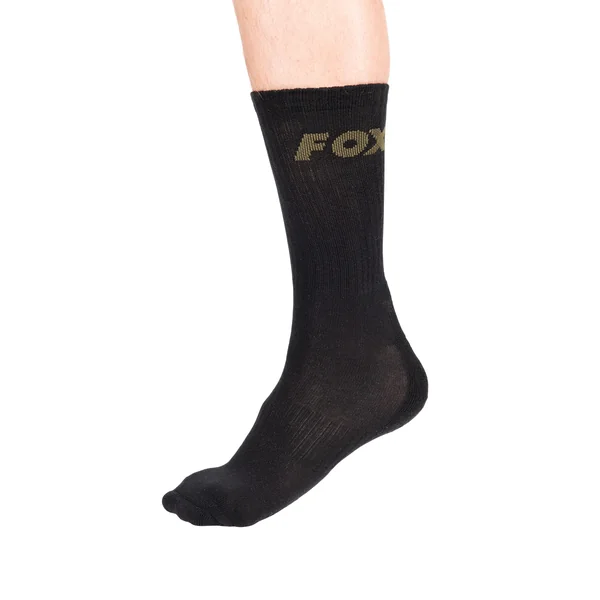 Fox Pack de Tres Calcetines Negros Talla 40-43