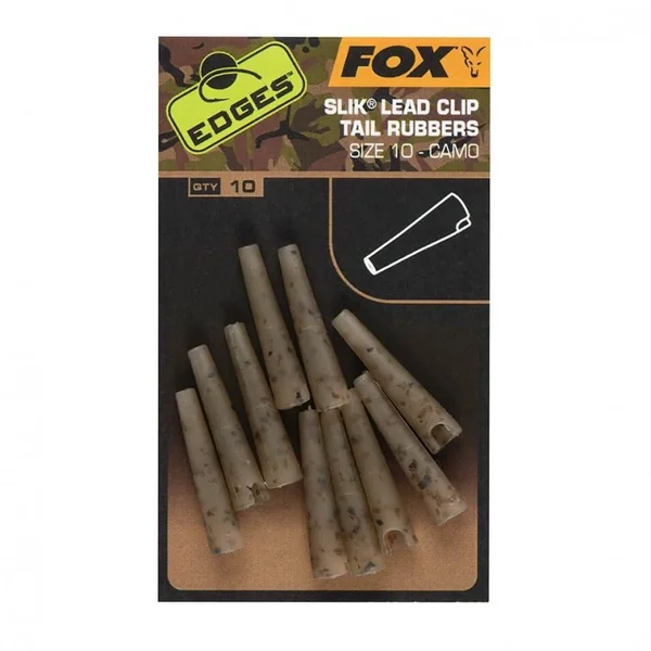 Fox Safety Lead Clip Tail Rubbers Camo 10 - Imagen 3