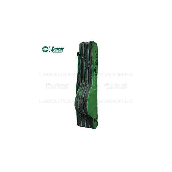 FUNDA CHALLENGE CARRETE 3BOLSILLOS 155MT SENSAS