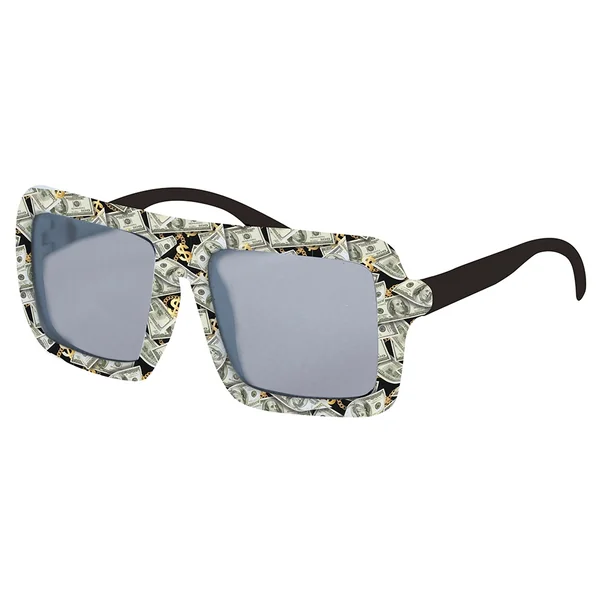 Gafas con estampado de billetes - Imagen 3