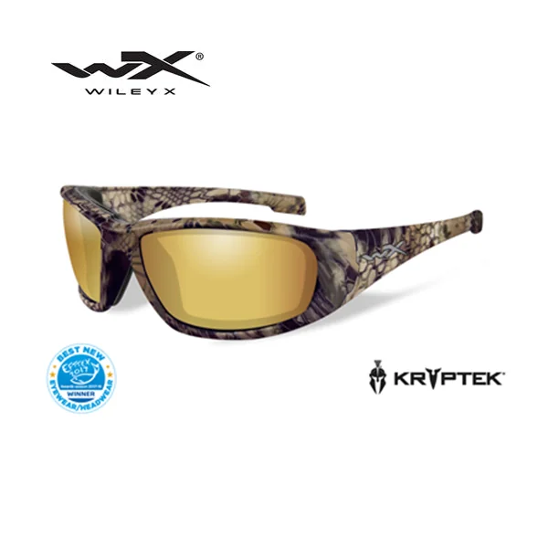Gafas Polarizadas Wiley X Boss Gold Mirror - Amber / Kryptek