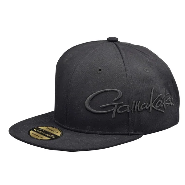 GAMAKATSU GORRA NEGRA BORDADA