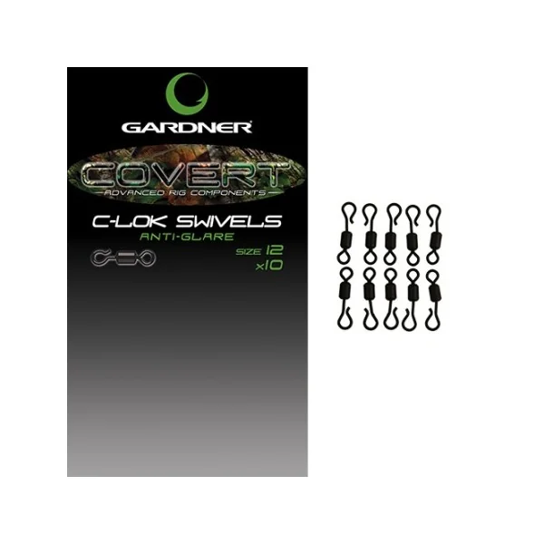 Gardner c-lok swivels nº12 10unds
