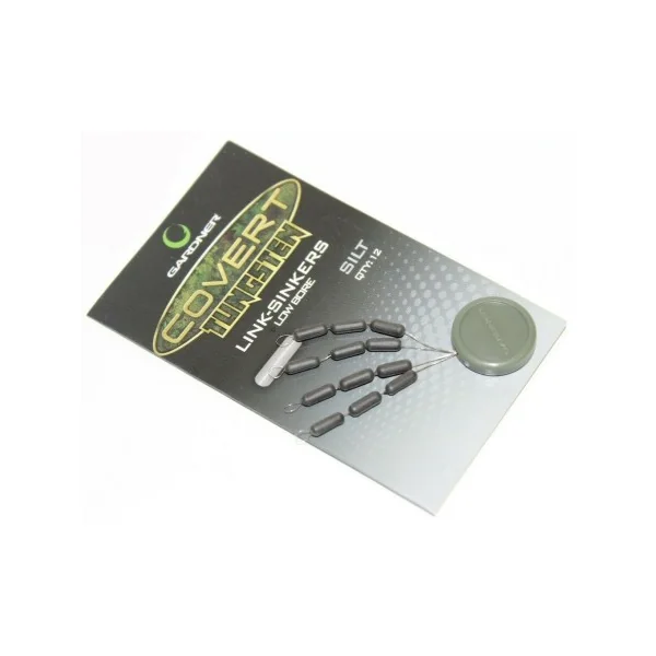Gardner link sinkers tungsten low bore line 12unds