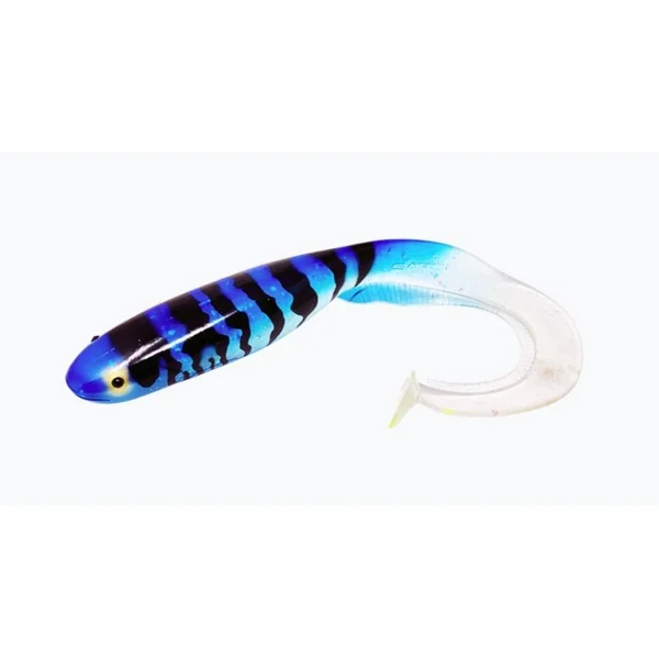 Gator Catfish 25cm Blue Silver Glitter
