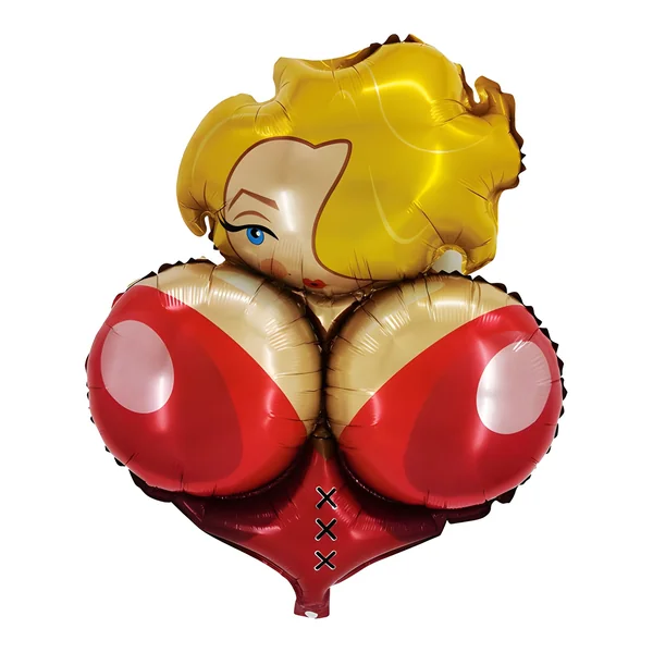 Globo de pechos chica rubia de 80 cm