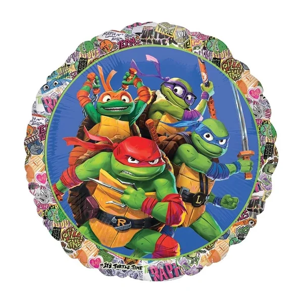 Globo de Tortugas Ninja Mutantes de 45 cm