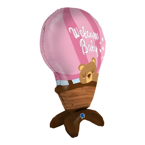 Globo Welcome Baby con base de 97 cm - Grabo - Imagen 3