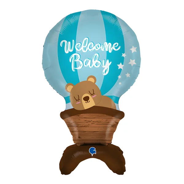 Globo Welcome Baby con base de 97 cm - Grabo - Imagen 4