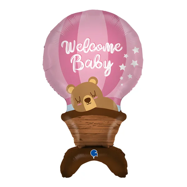 Globo Welcome Baby con base de 97 cm - Grabo - Imagen 5