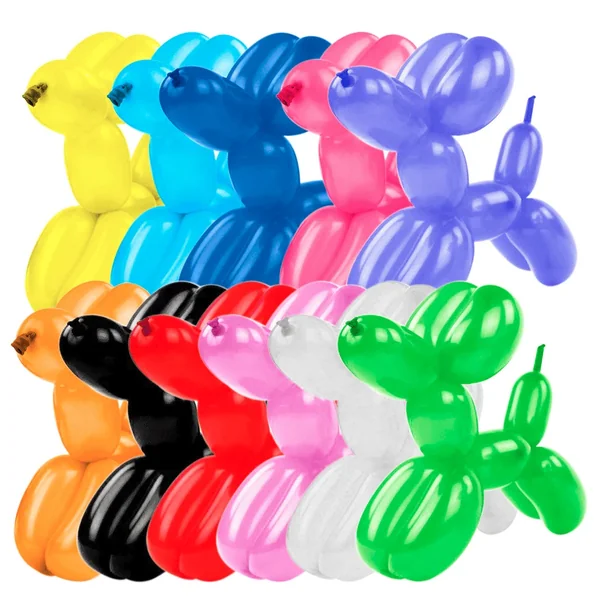Globos de látex moldeables - 100 unidades