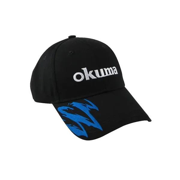Gorra de Algodón Okuma Black Motif Cap