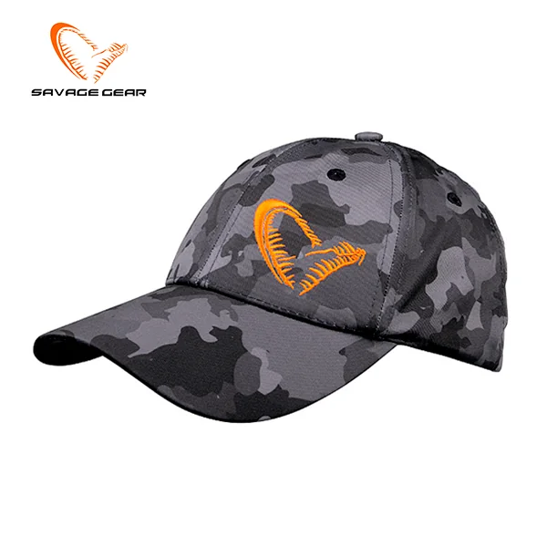 Gorra SAVAGE GEAR® BLACK SAVAGE CAMO