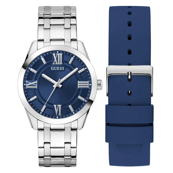 Guess Men's Elliot Boxset Quartz Analogue Watch
