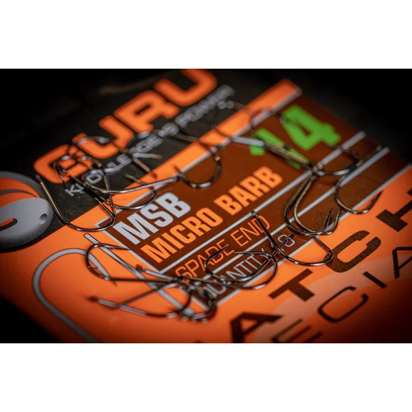 Guru Match Special Barbed Hook size 20 - Imagen 4