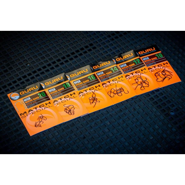 Guru Match Special Barbed Hook size 20 - Imagen 5