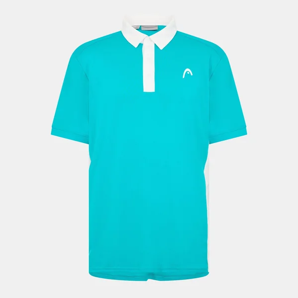 HEAD Men's Slice Short Sleeve Performance Polo Shirt