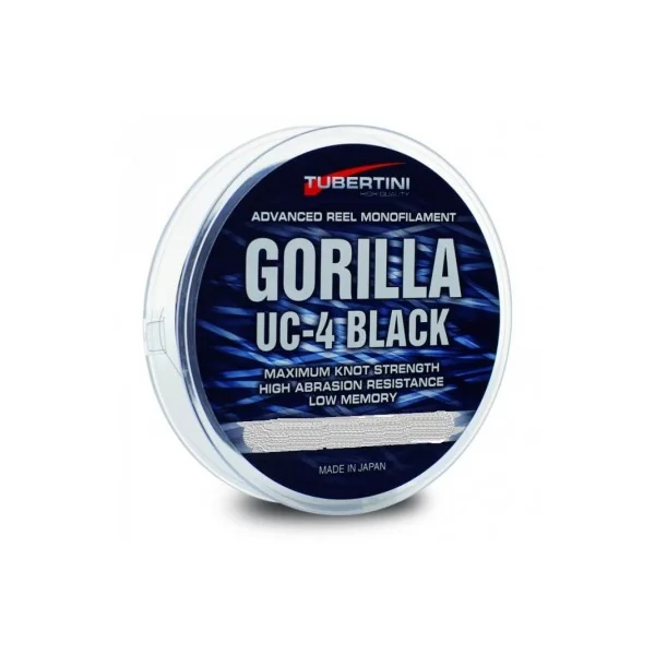 Hilo Gorilla UC-4 Negro / Black 0.16 (Tubertini)