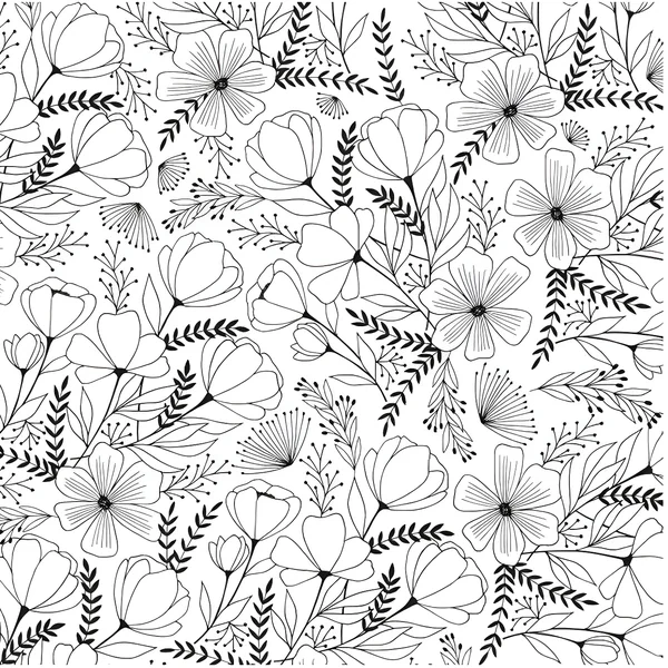 Hoja de calco de flores - Artemio - 1 unidad