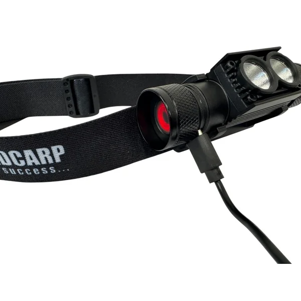 Holdcarp SuperBright UV/Blanco Linterna Frontal (3350 mAh)