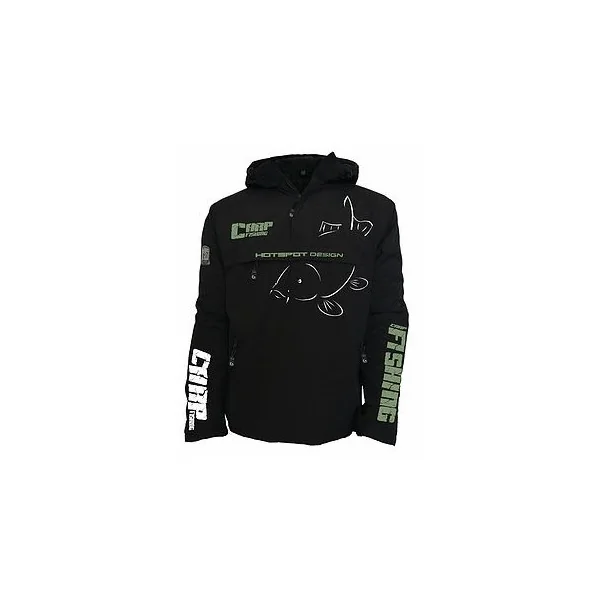 Hotspot jacket carpfishing negra talla XL