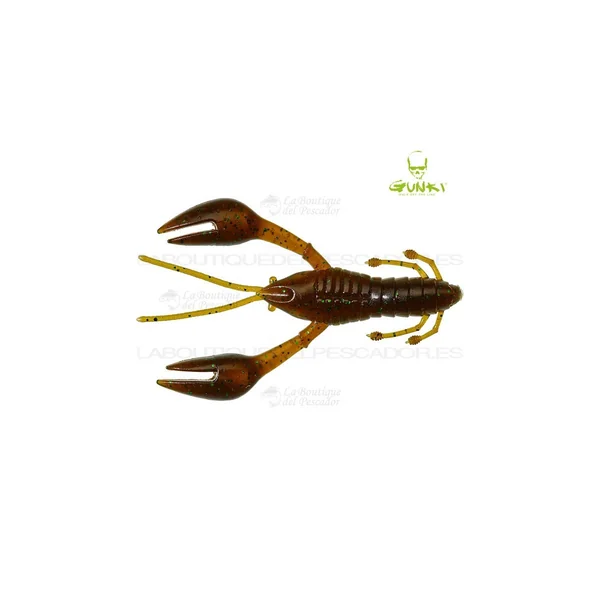 HOURRA CRAW 100 PUMPKIN GREEN FLAKE GUNKI